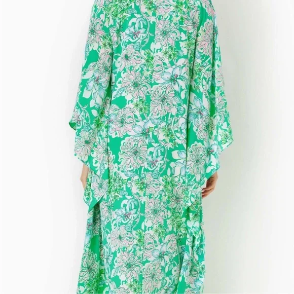 Lilly Pulitzer Mindy silk caftan dress
